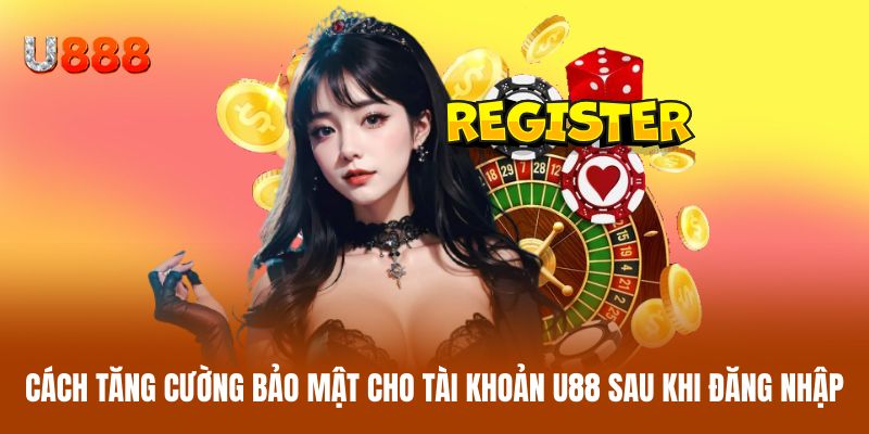 Cách tăng cường bảo mật cho tài khoản U88 sau khi đăng nhập