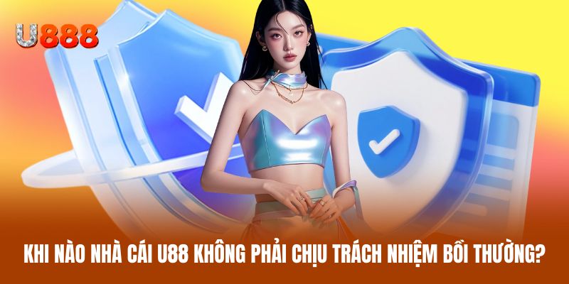 Khi nào nhà cái U88 không phải chịu trách nhiệm bồi thường?