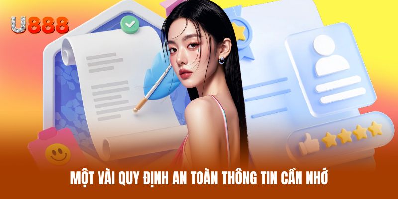 Một vài quy định an toàn thông tin cần nhớ Một vài quy định an toàn thông tin cần nhớ