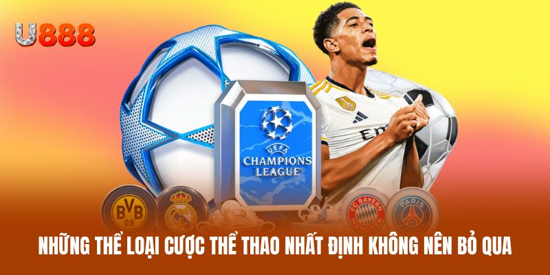 Những thể loại cược thể thao nhất định không nên bỏ qua